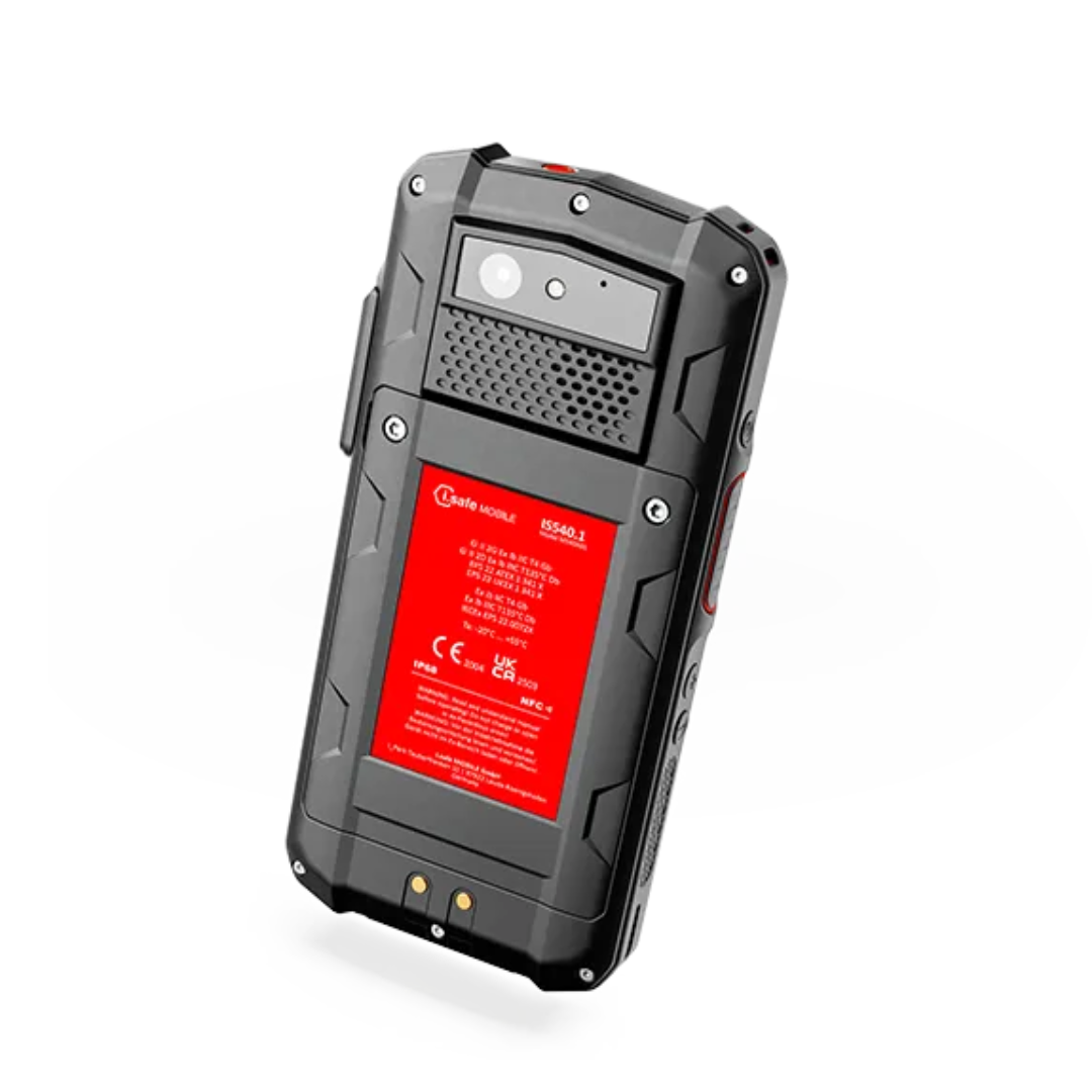 Smartphone 5G con detección de fugas para zonas 1/21 | IS540.1 | i-safe MOBILE
